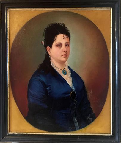 Primera imagen del registro Retrato de la señora de La Barrera Aguirre