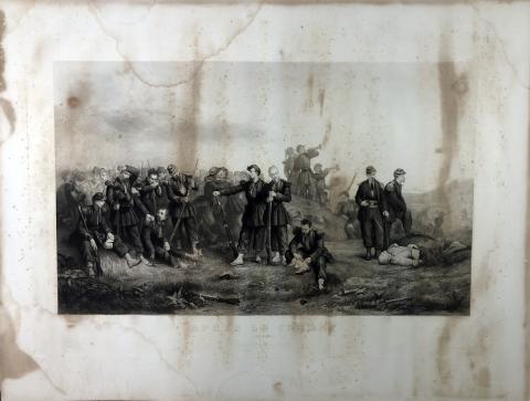 Primera imagen del registro Après le combat (Le Soir)