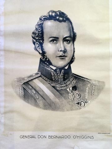 Primera imagen del registro Retrato de Bernardo O`Higgins Riquelme