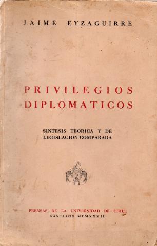 Primera imagen del registro Privilegios Diplomáticos