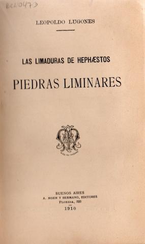 Primera imagen del registro Las Limaduras de Hephaestos Piedras Liminares