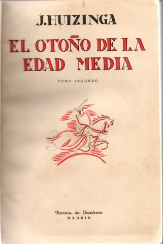 Primera imagen del registro El otoño de la edad Media