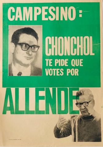 Primera imagen del registro Campesino: Chonchol te pide que votes por Allende