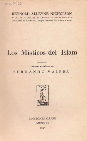 Primera imagen del registro Poetas y Misticos del Islam