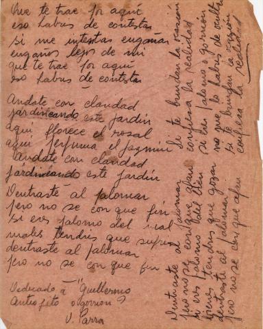 Primera imagen del registro Centésimas de Violeta Parra
