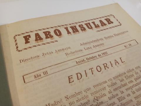 Primera imagen del registro Faro Insular