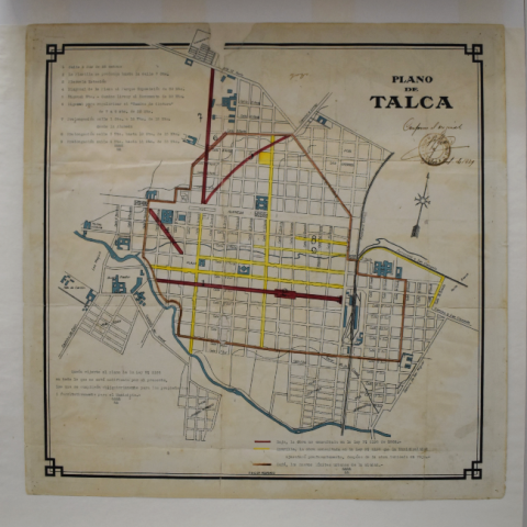 Primera imagen del registro Plano de Talca
