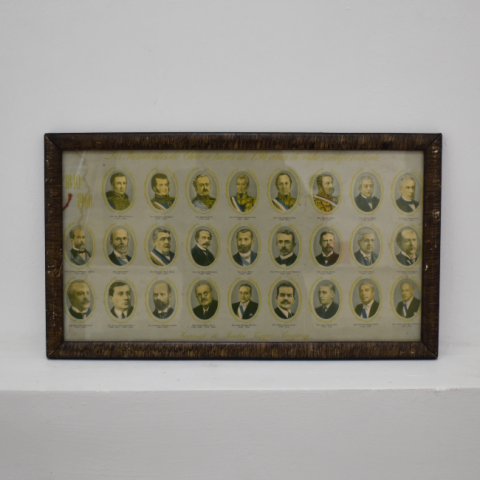 Primera imagen del registro Los presidentes de Chile a través de 150 años de vida independiente