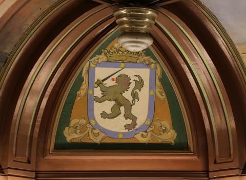 Primera imagen del registro Escudo de armas de la ciudad de Santiago