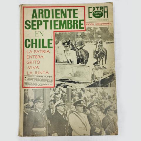 Primera imagen del registro Ardiente Septiembre en Chile
