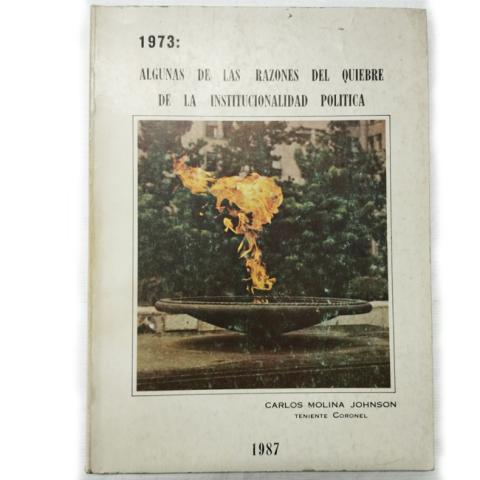 Primera imagen del registro Algunas de las Razones del Quiebre de la Institucionalidad Política
