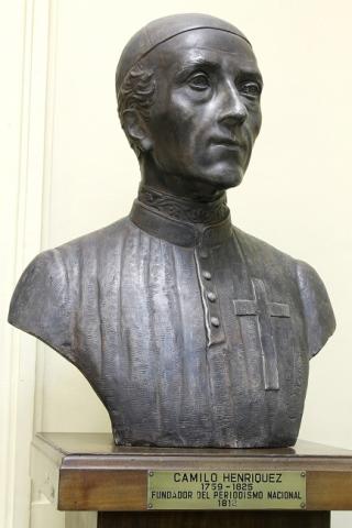 Primera imagen del registro Busto de Camilo Henríquez