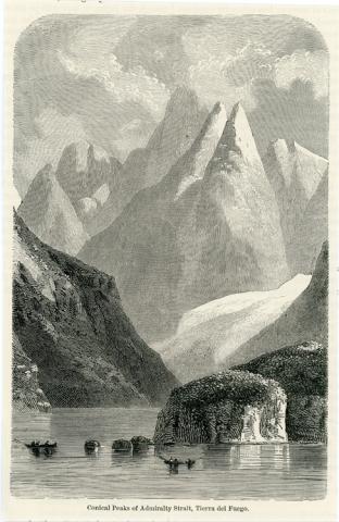 Primera imagen del registro Conical Peaks of Admiralty Strait, Tierra del Fuego