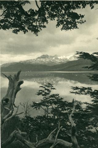 Primera imagen del registro Lago Grey. Extremo Sur