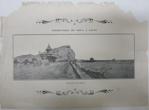 Primera imagen del registro ESTACION DE ARICA,FFCC DE ARICA A TACNA