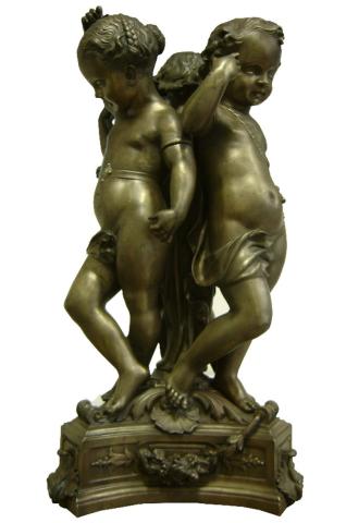 Primera imagen del registro Niños de bronce