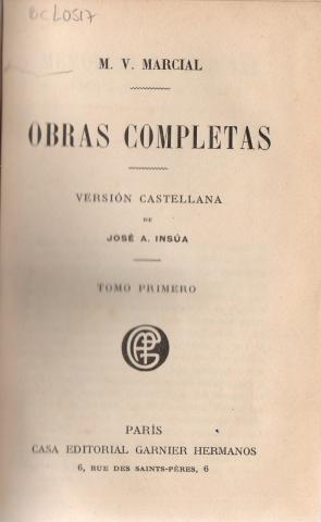 Primera imagen del registro Obras completas