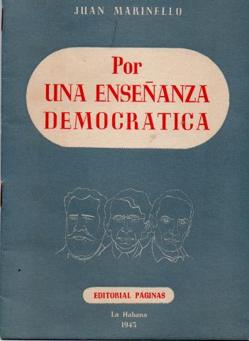 Primera imagen del registro Por una enseñanza democrática