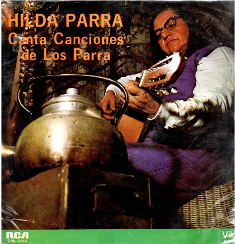 Primera imagen del registro Hilda Parra canta canciones de los Parra