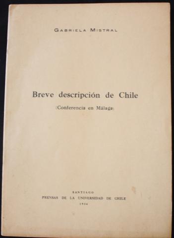 Primera imagen del registro Breve Descripción de Chile