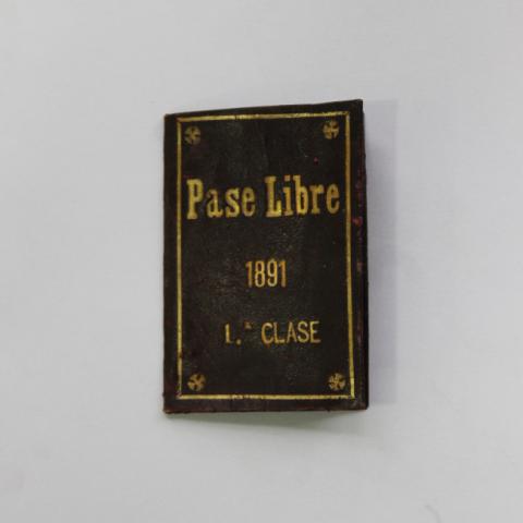 Primera imagen del registro Pase Libre de 1era clase