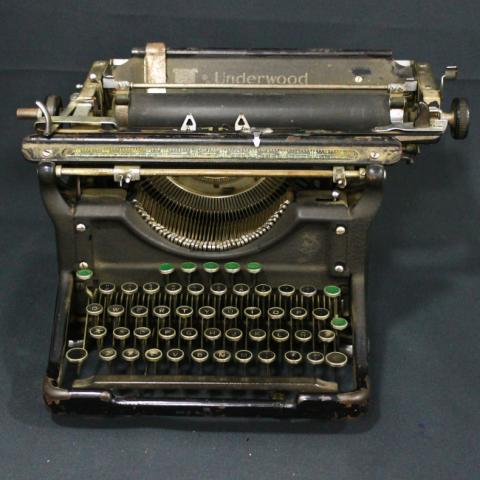 Primera imagen del registro Máquina de escribir