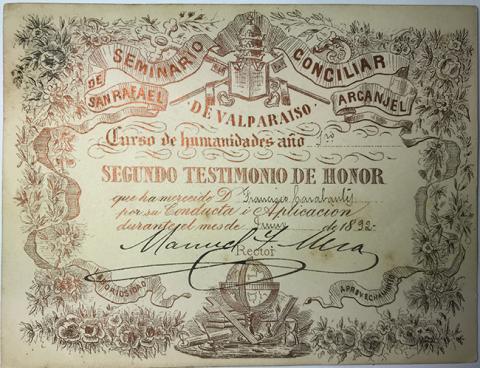 Primera imagen del registro Segundo Testimonio de Honor Francisco Carabantes