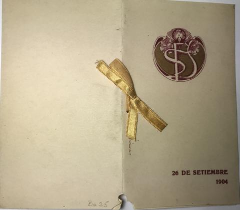 Primera imagen del registro Tarjeta de Baile