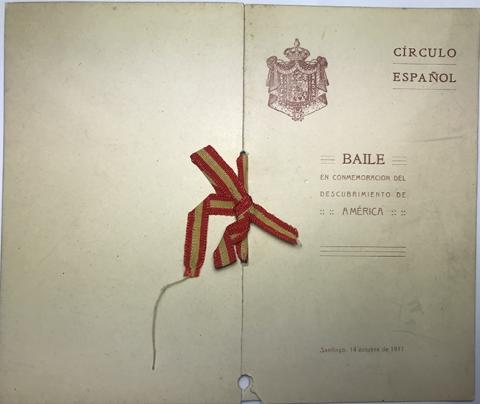 Primera imagen del registro Tarjeta de Baile Circulo español