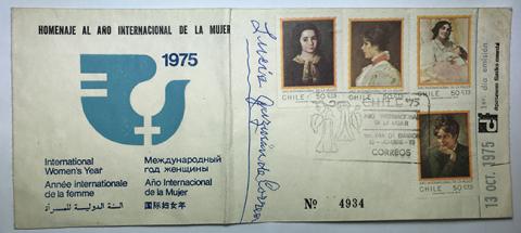 Primera imagen del registro Homenaje al año Internacional de la mujer 1975