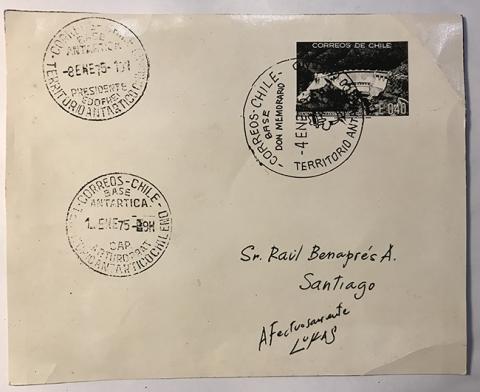 Primera imagen del registro Tarjeta postal fotográfica base Antártica