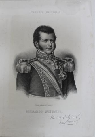 Primera imagen del registro Retrato de Bernardo O'Higginis