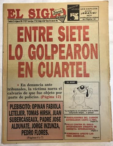 Primera imagen del registro Diario El Siglo Viernes 10 de junio de 1994