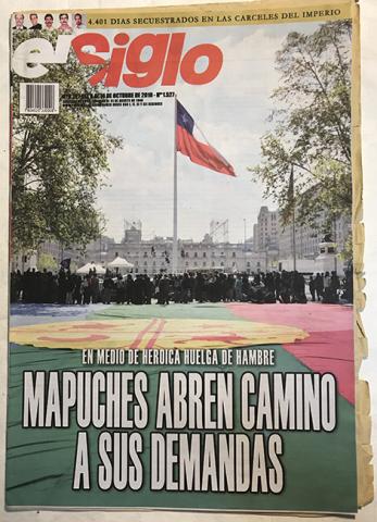Primera imagen del registro Diario El Siglo del 8 al 14 de octubre de 2010