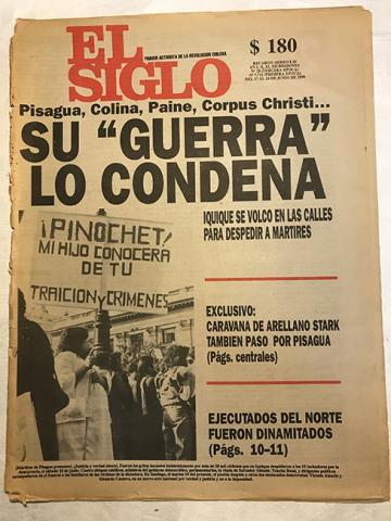 Primera imagen del registro Diario El Siglo del 17 al 23 de junio de 1990