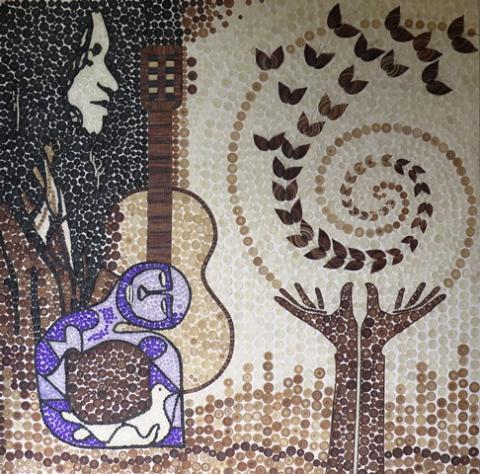 Primera imagen del registro Homenaje a Violeta Parra. De Artesanas a Artesana