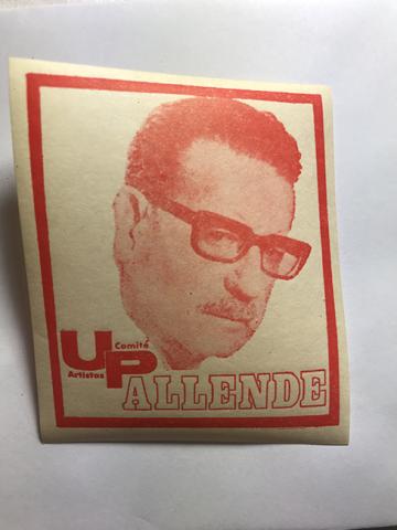 Primera imagen del registro Pegatina de Salvador Allende