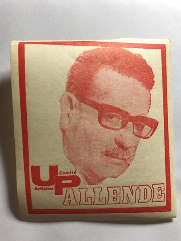 Primera imagen del registro Pegatina de Salvador Allende