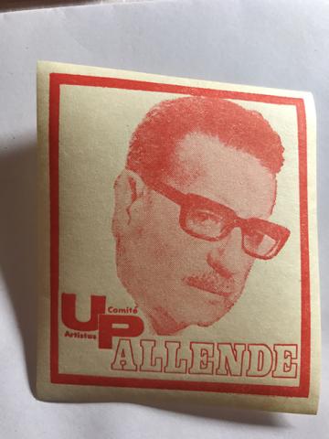 Primera imagen del registro Pegatina de Salvador Allende