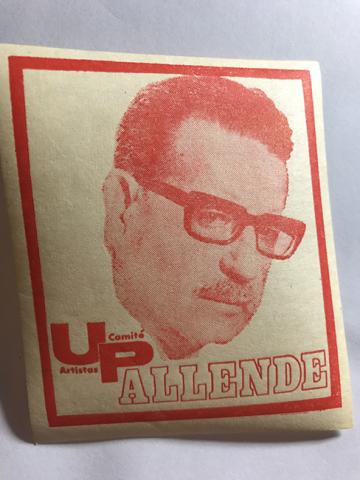 Primera imagen del registro Pegatina de Salvador Allende