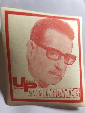 Primera imagen del registro Pegatina de Salvador Allende