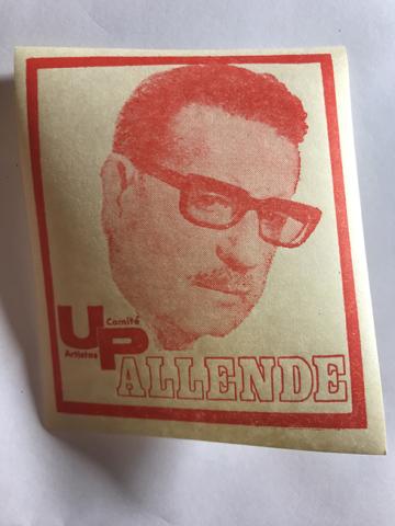 Primera imagen del registro Pegatina de Salvador Allende