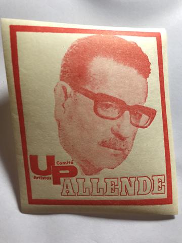 Primera imagen del registro Pegatina de Salvador Allende