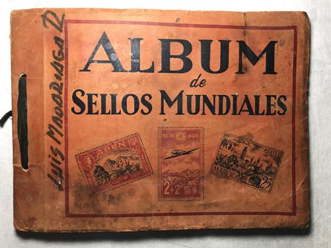 Primera imagen del registro Álbum de Sellos Mundiales de Luis Madariaga R.