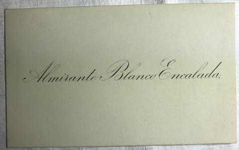 Primera imagen del registro Tarjeta de visita de Almirante Blanco Encalada