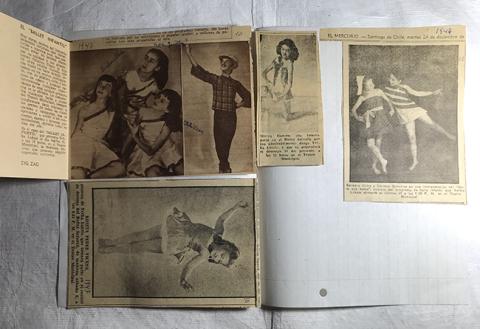 Primera imagen del registro Recortes de prensa de Ballet Yerka Luksic