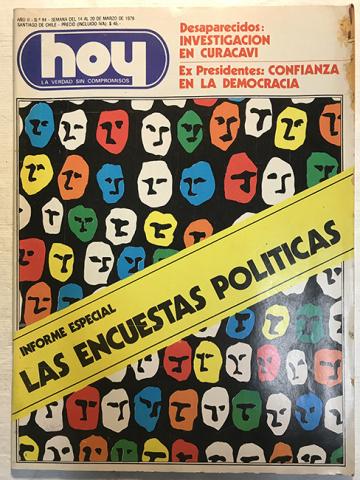 Primera imagen del registro Revista HOY año II n°94. 14 marzo-20 marzo 1979. Informe Especial: Las encuestas políticas