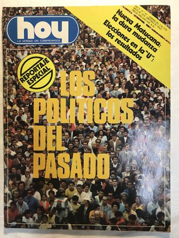 Primera imagen del registro Revista HOY año II n°101. 2 mayo-8 mayo 1979. Los políticos del pasado