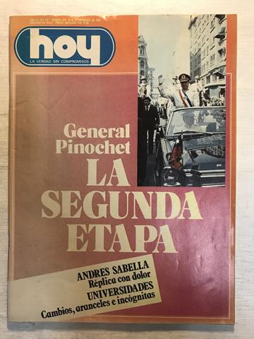 Primera imagen del registro Revista HOY año IV n°191. 18 marzo- 24 marzo 1981. La segunda etapa