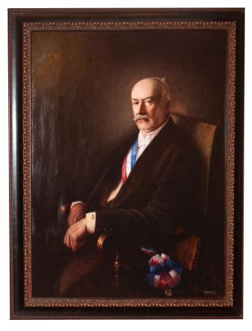 Primera imagen del registro Retrato del Presidente Juan Luis Sanfuentes